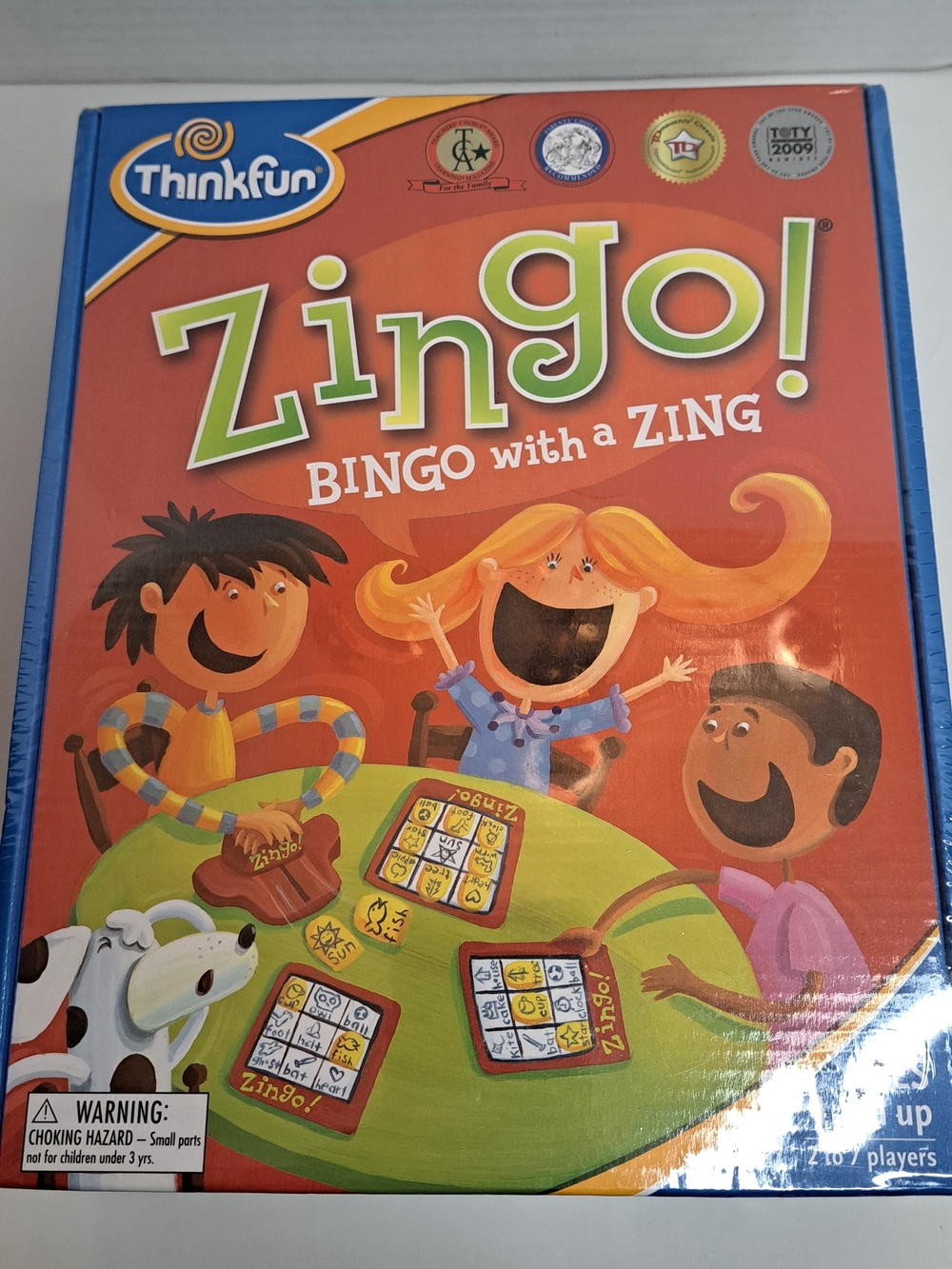 ThinkFun Zingo! Bingo with a Zing Game - Ages 4+ Have Fun & Learn - New Sealed